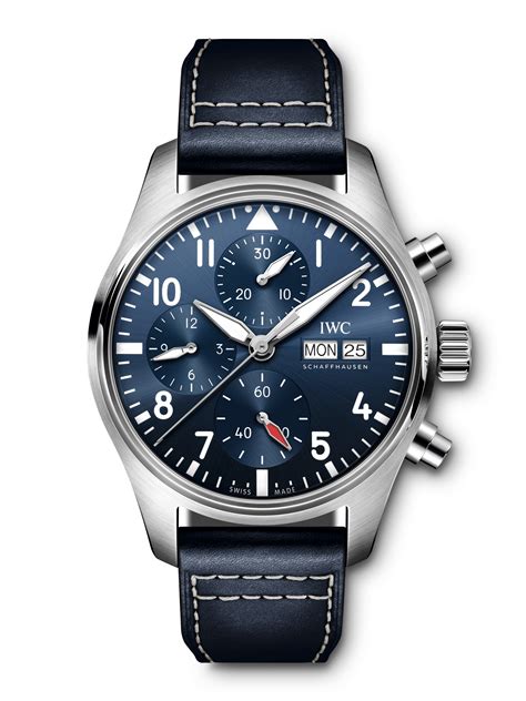 iwc schaffhausen pilot chronograph.